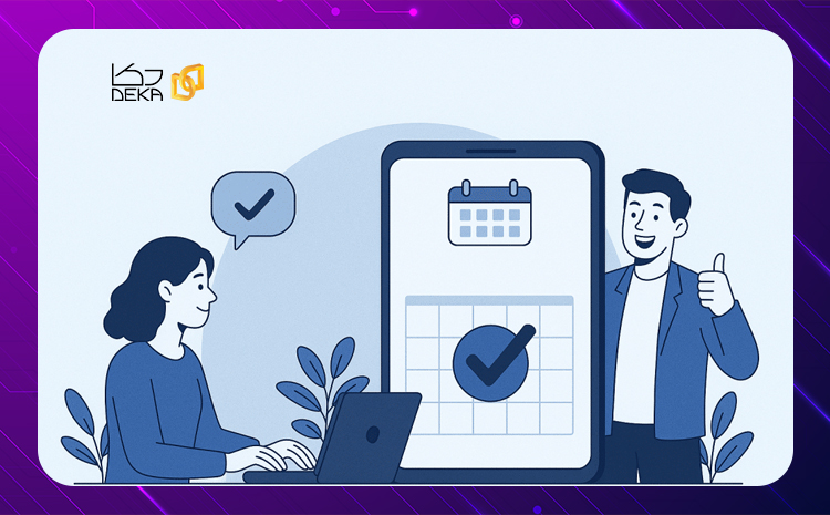 سیستم حضور و غیاب تحت وب دکا | مدیریت آنلاین و هوشمند نیروی دورکار